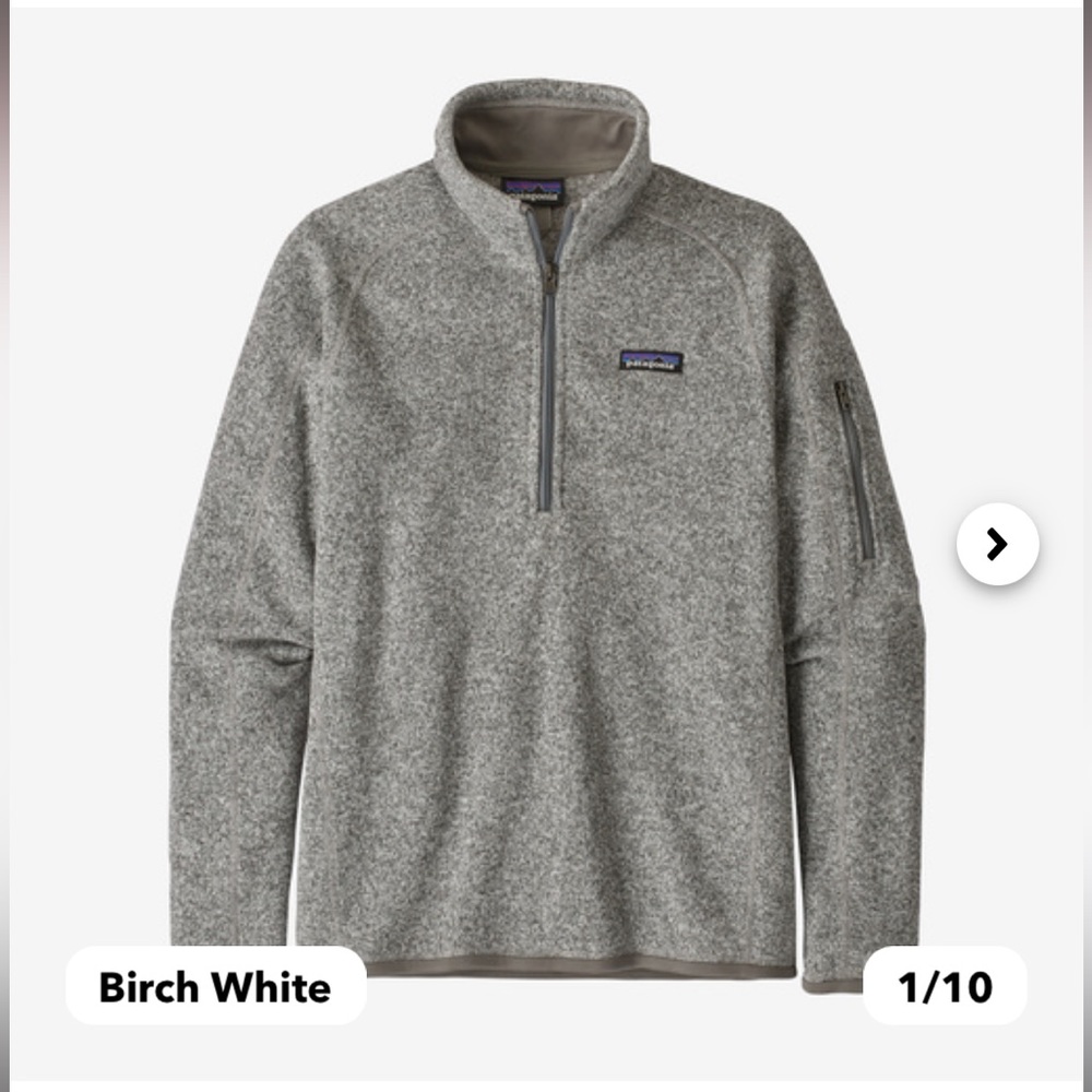 Patagonia women’s Better Sweater 1/4-zip fleece